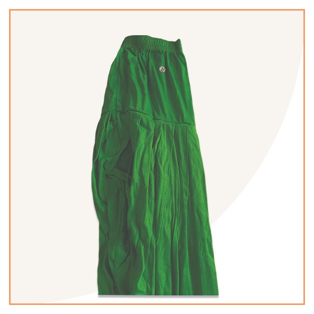 Women Leaf Green Pant